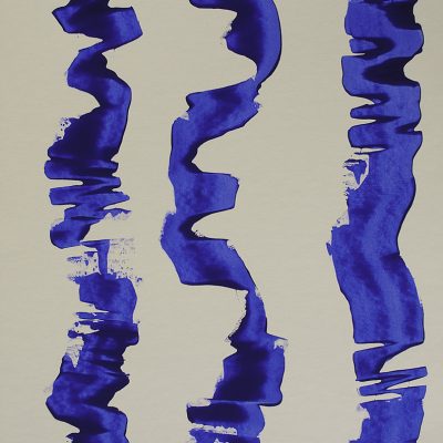 Traçats, 2012. Acrílic sobre cartró. 76x56 cm.