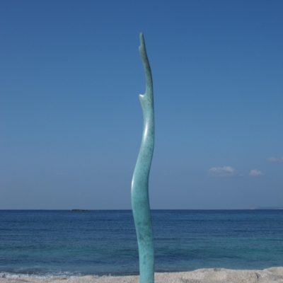 ALGA INFINITA, 2012.  Bronze. 400x55x30 cm.